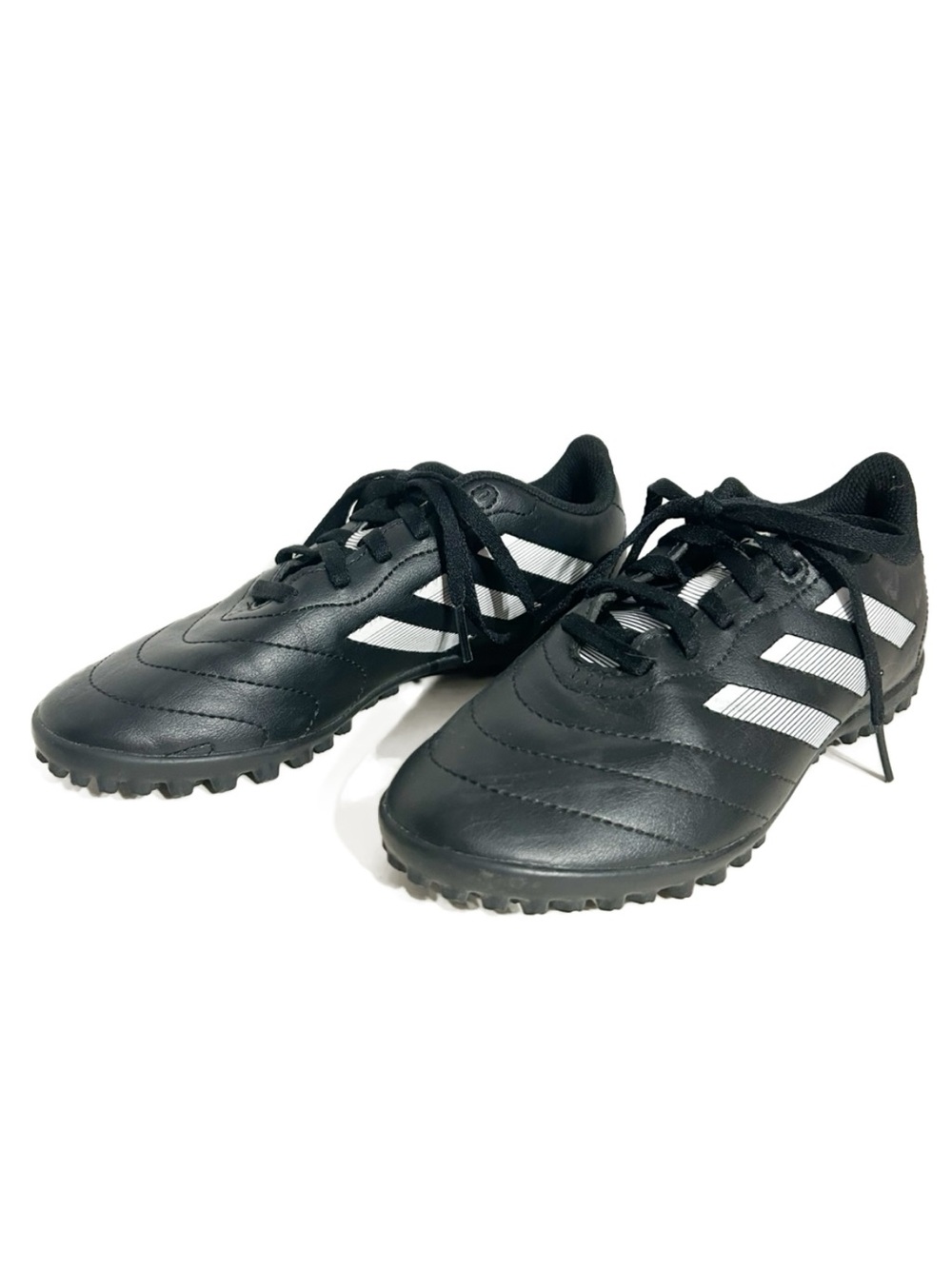 adidas Goletto VIII Kids Turf Soccer Cleats Black White Youth Size 3